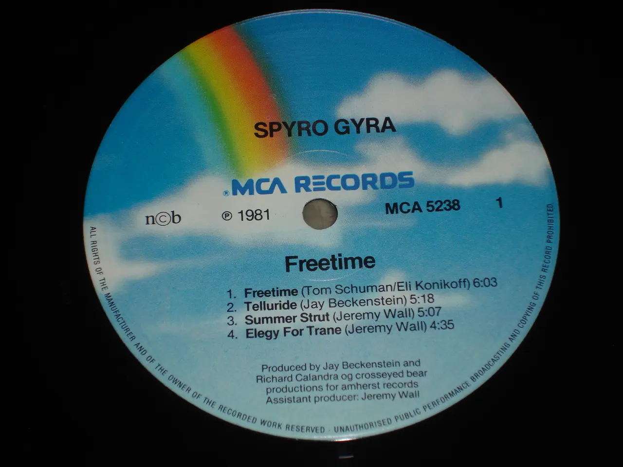 Billede 4 - (Sender gerne) Spyro Gyra – Freetime (Jazz-Rock)
