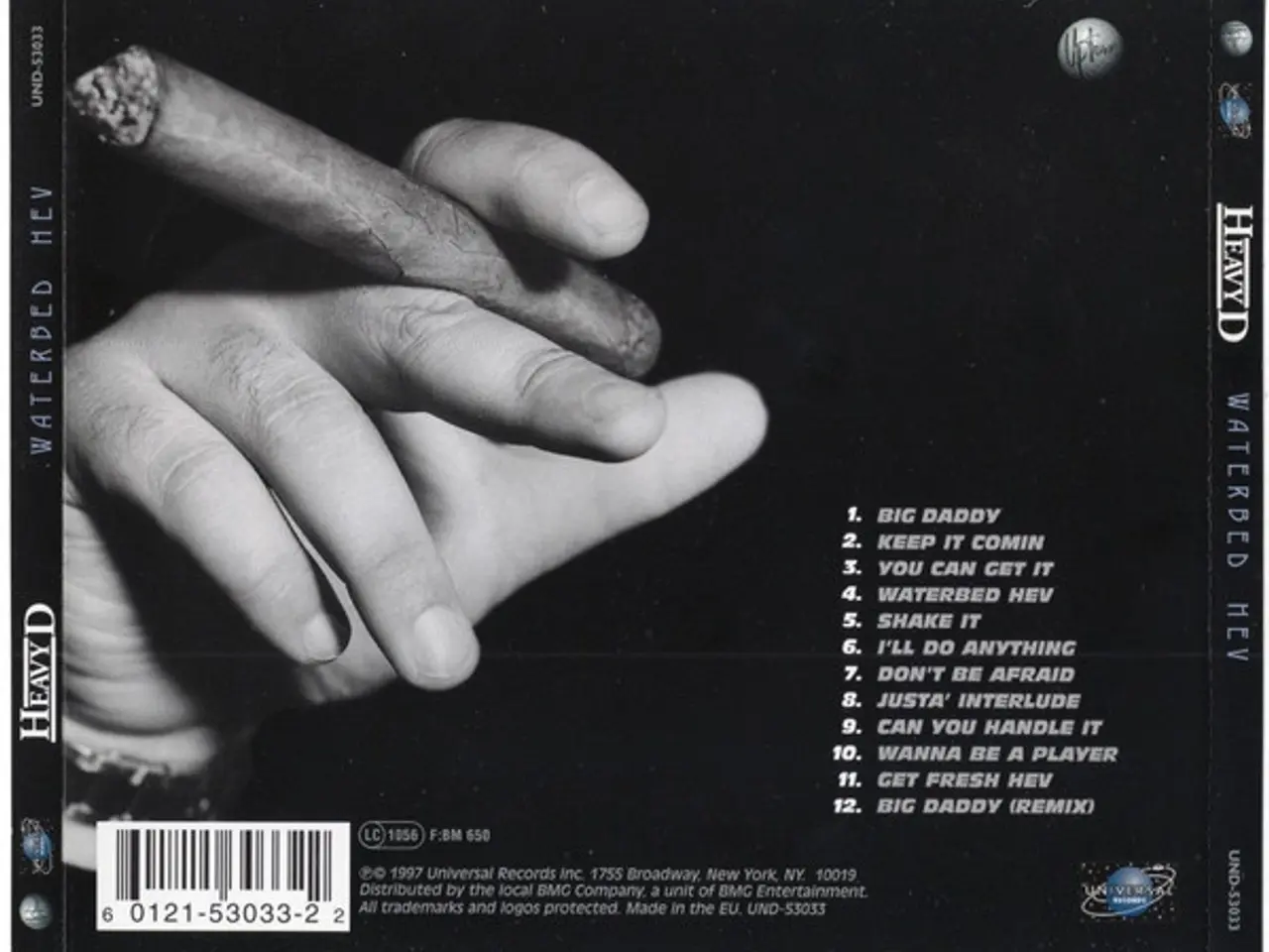 Billede 2 - Heavy D – Waterbed Hev – CD
