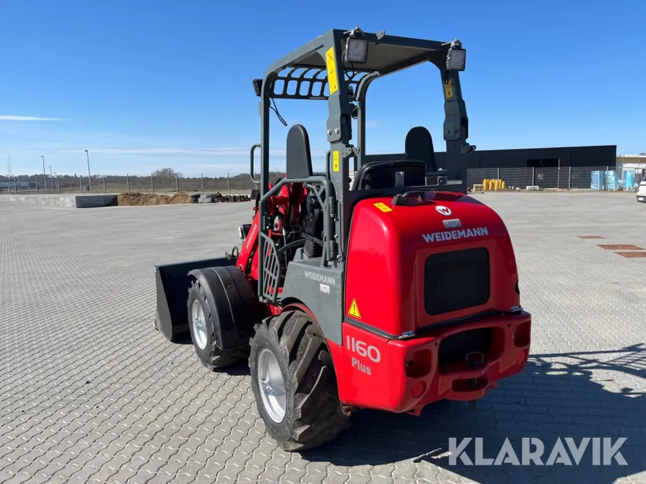 Billede 4 - Minilæsser Weidemann 1160 plus med skovl