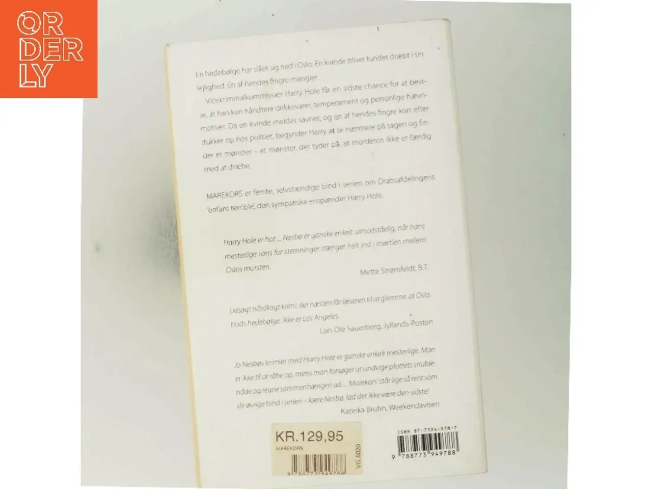 Billede 3 - Marekors af Jo Nesbø (Bog)