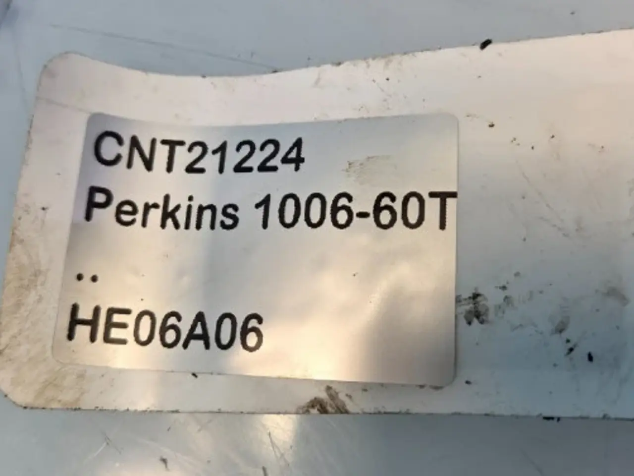 Billede 13 - Perkins 1006-60T Overløbsrør 4222192M1