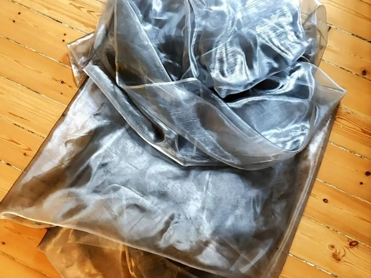 Billede 3 - 4,4 meter smuk organza