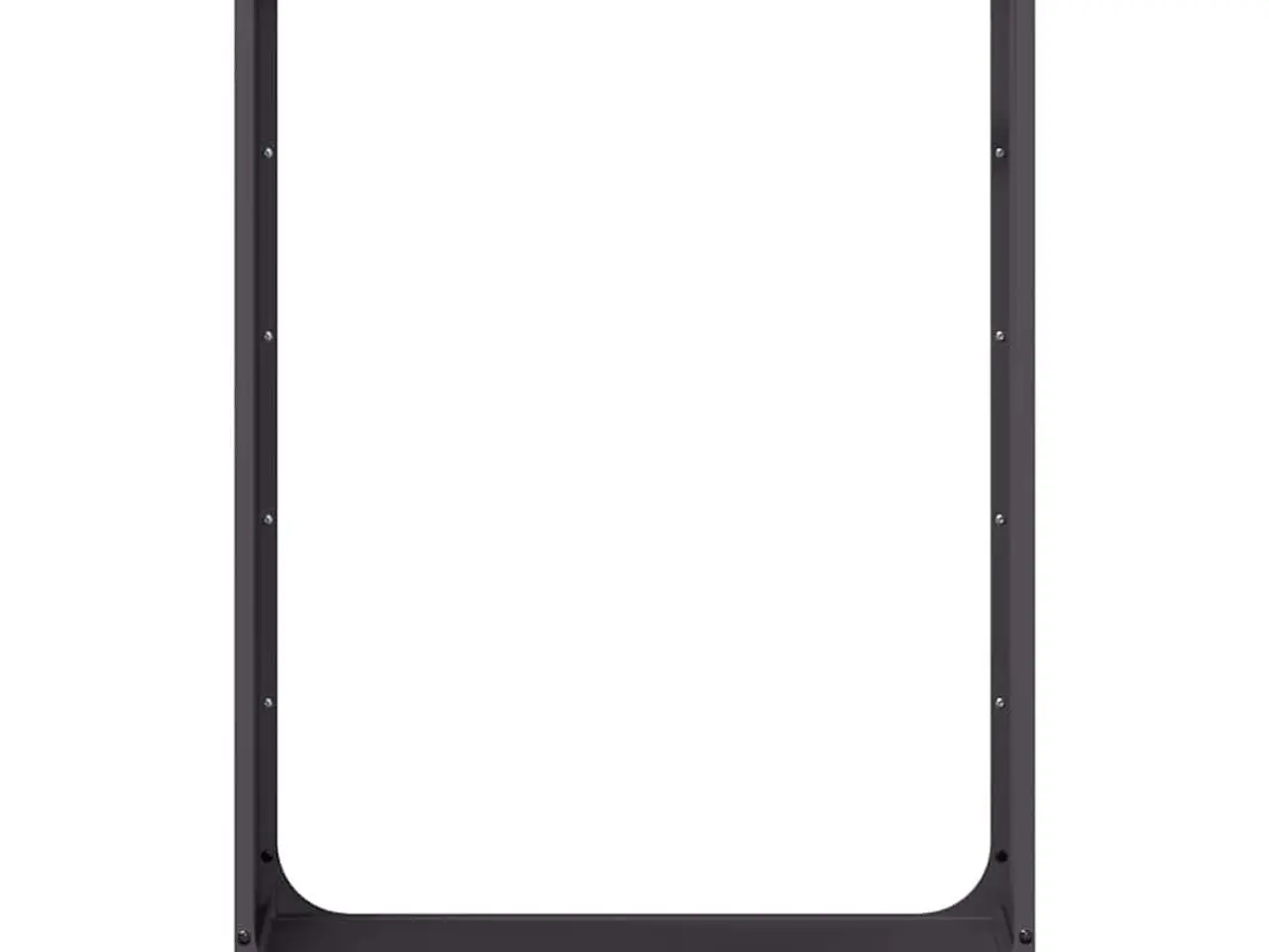 Billede 5 - Brændestativ 60 × 28 × 90 cm - koldvalset stål, sort
