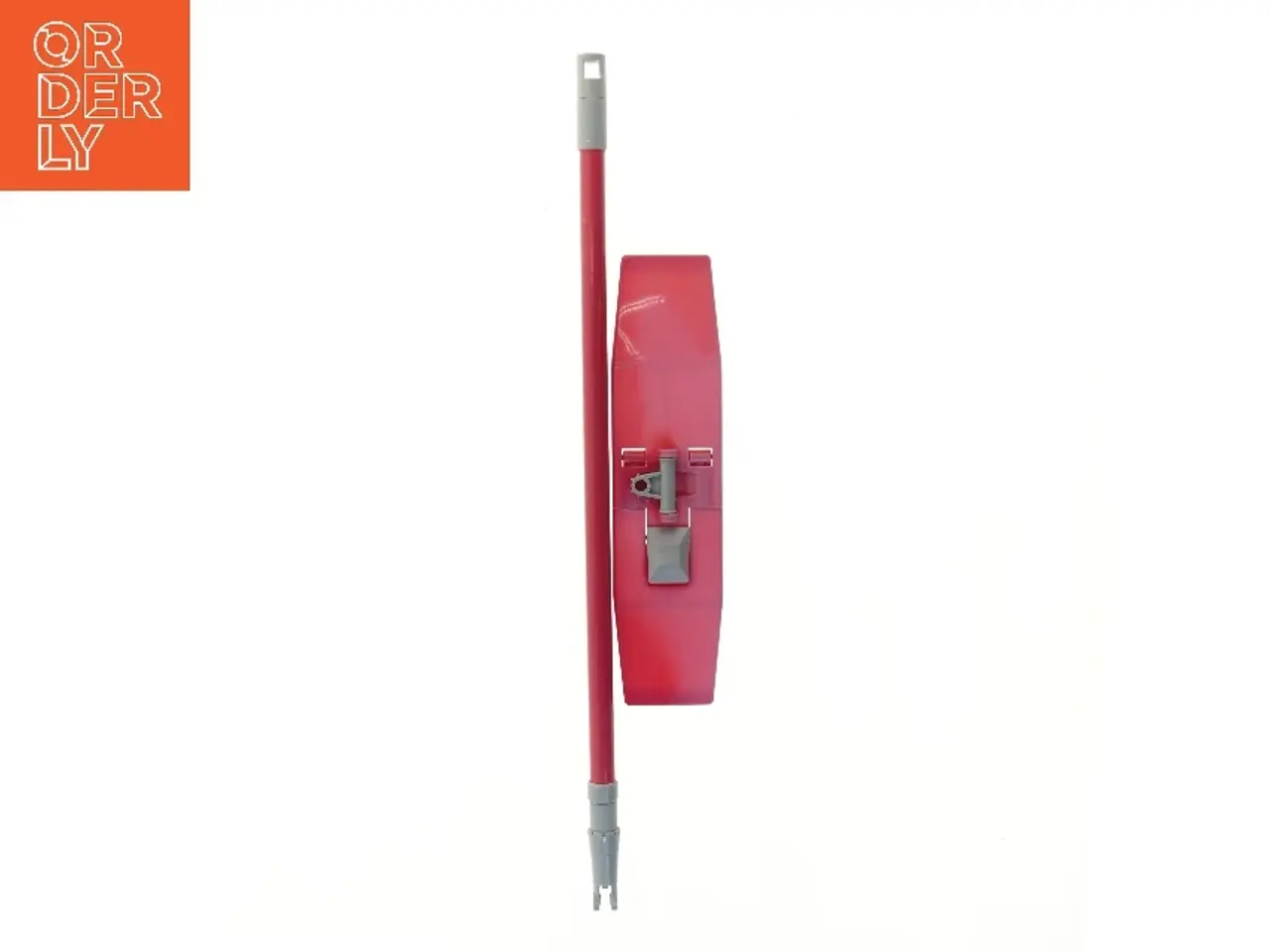 Billede 1 - Rød moppe med justerbart skaft (str. 75 cm)