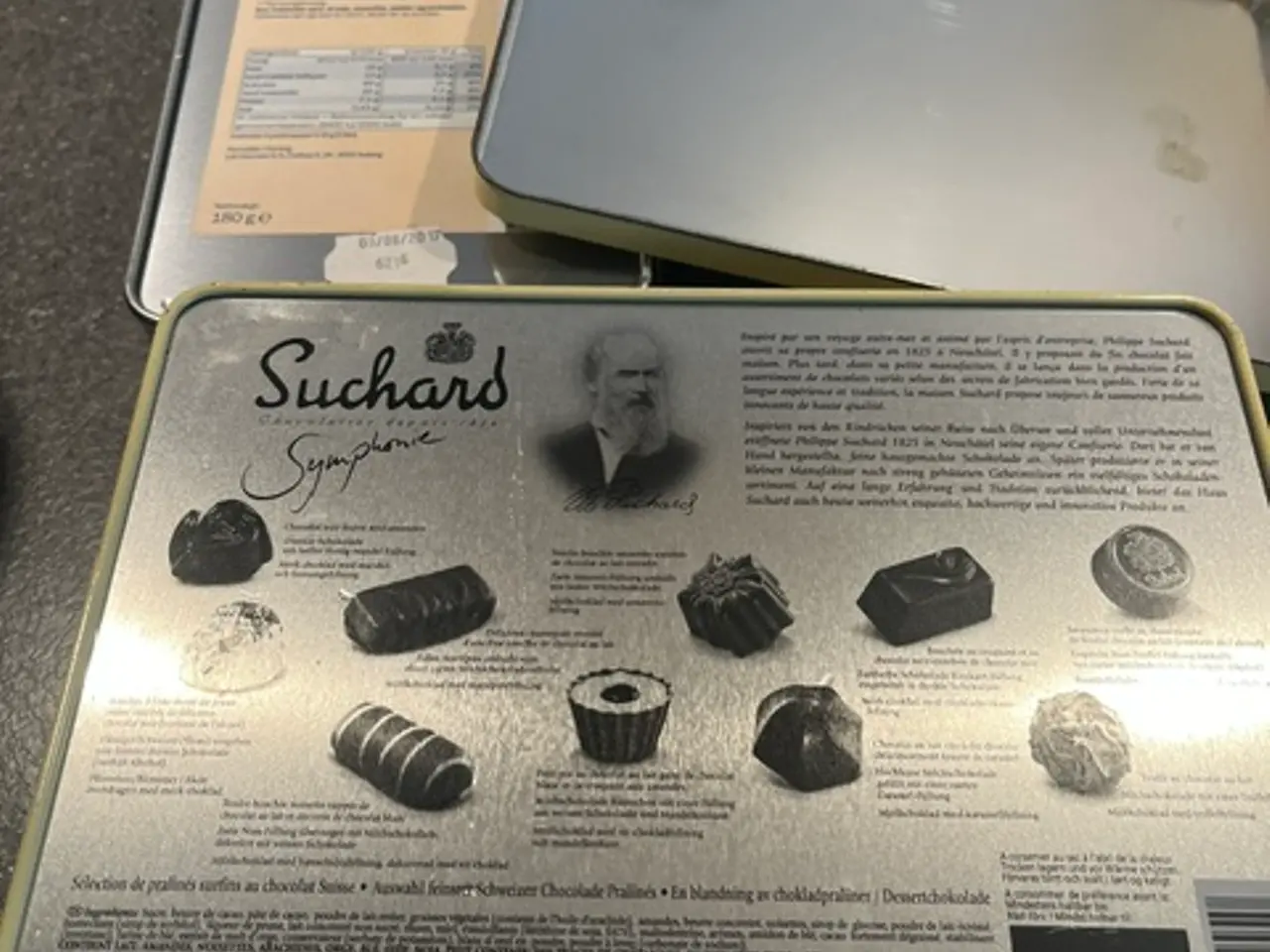 Billede 4 - To smukke vintage/retro metaldåser – Paris&Suchard