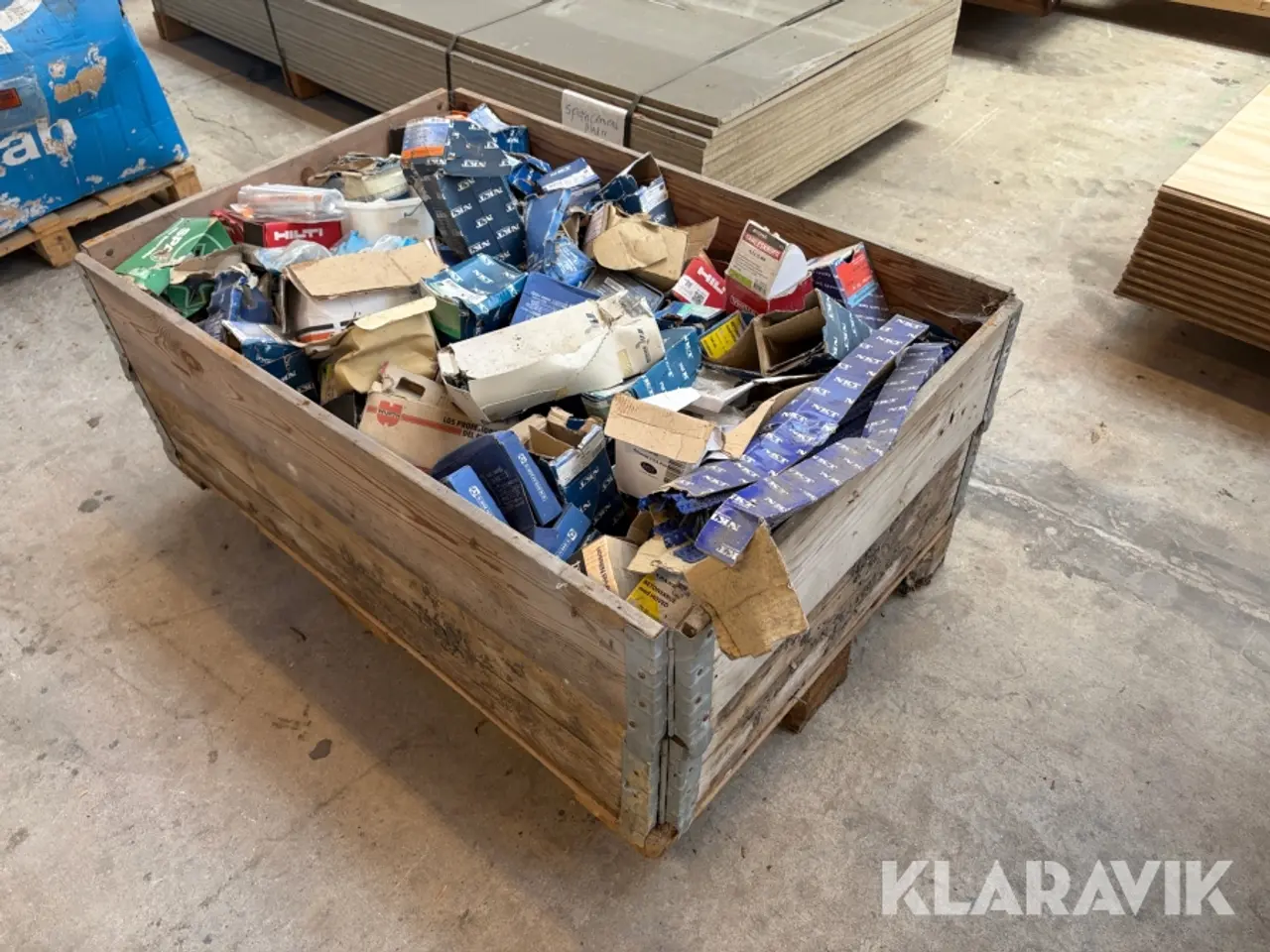 Billede 4 - Blandet skruer og befæstelsesmaterialer 1 palle
