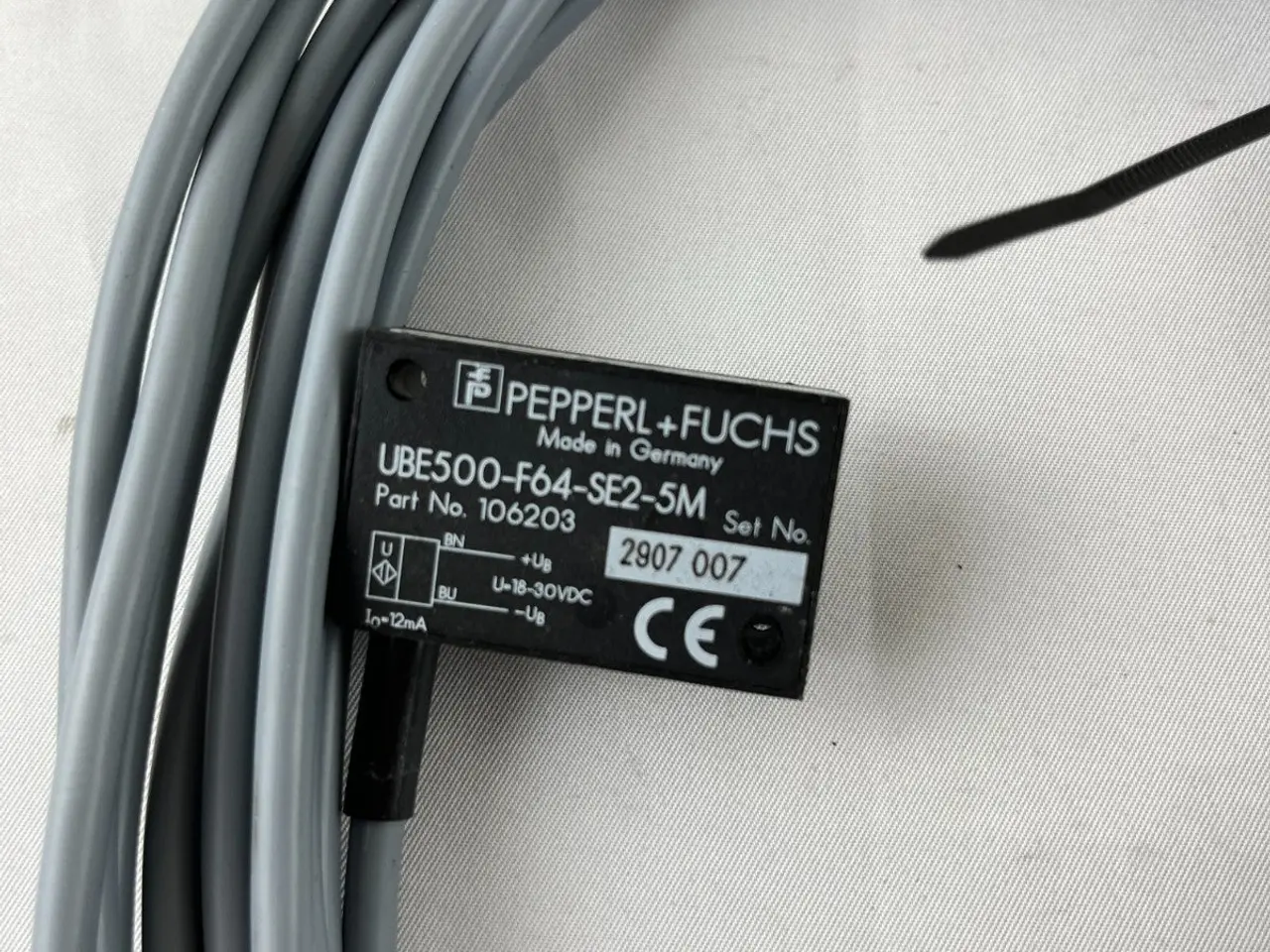 Billede 5 - Pepperl+Fuchs UBE500-F64-SE2-5M Ultrasonic Sensor