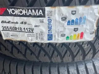 Ny helårs dæk 255/60R18