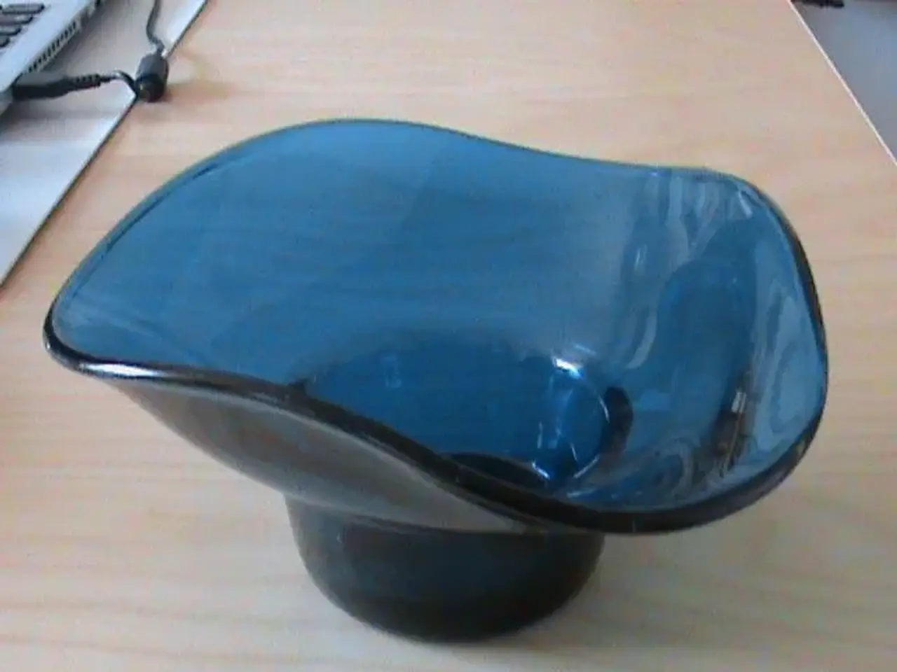 Billede 1 - Skål turkis glas