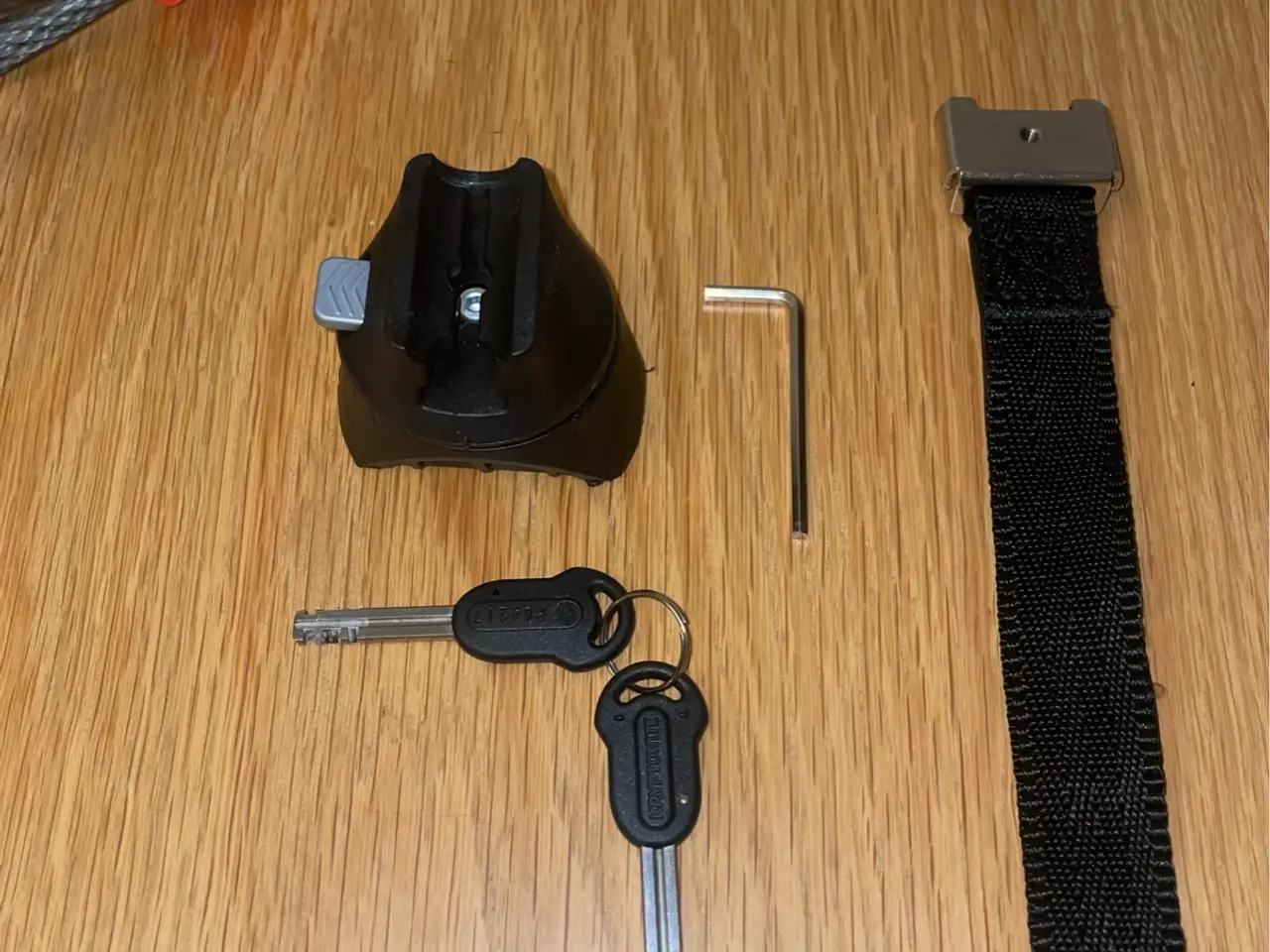 Billede 5 - Kryptonite bøjlelås med wire - Kryptolok Mini 7