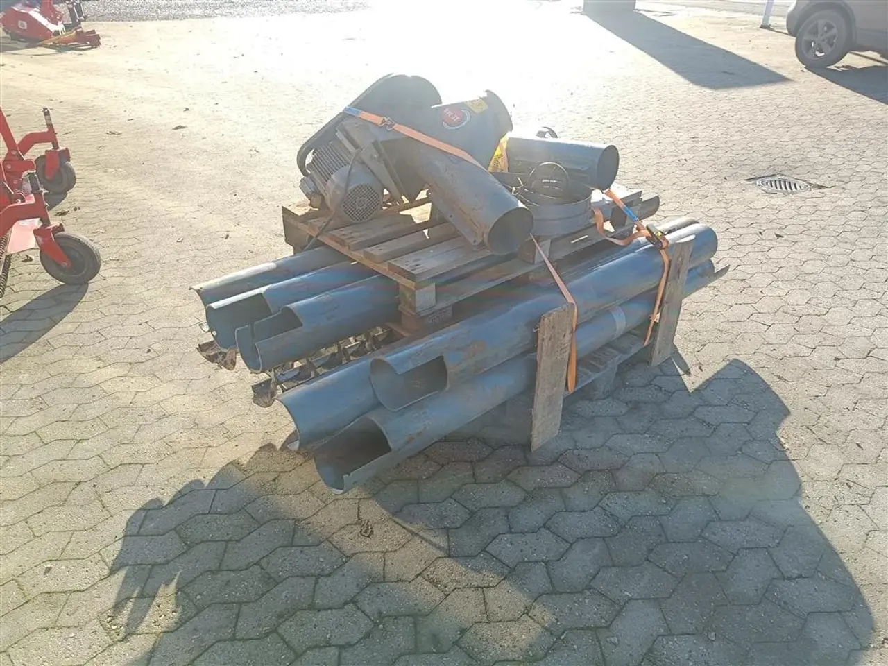Billede 2 - Jema 12 meter Ø 160 mm vandret kornsnegl