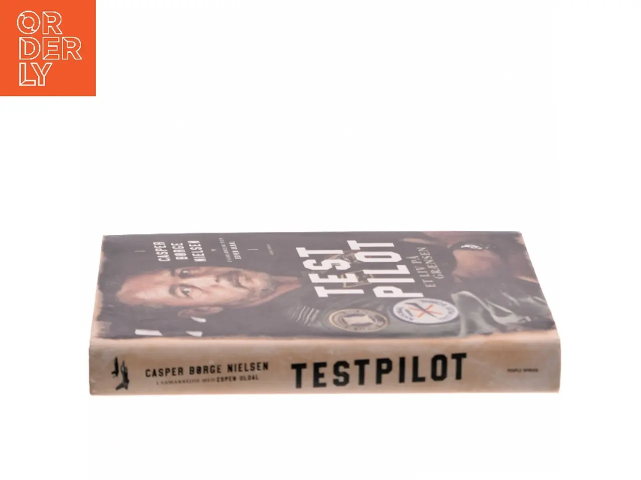 Billede 2 - Testpilot : et liv på grænsen af Casper Børge Nielsen (Bog)