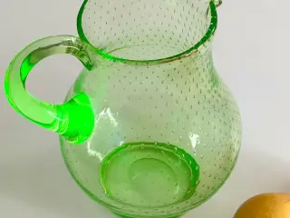 Kande, uranglas m bobler