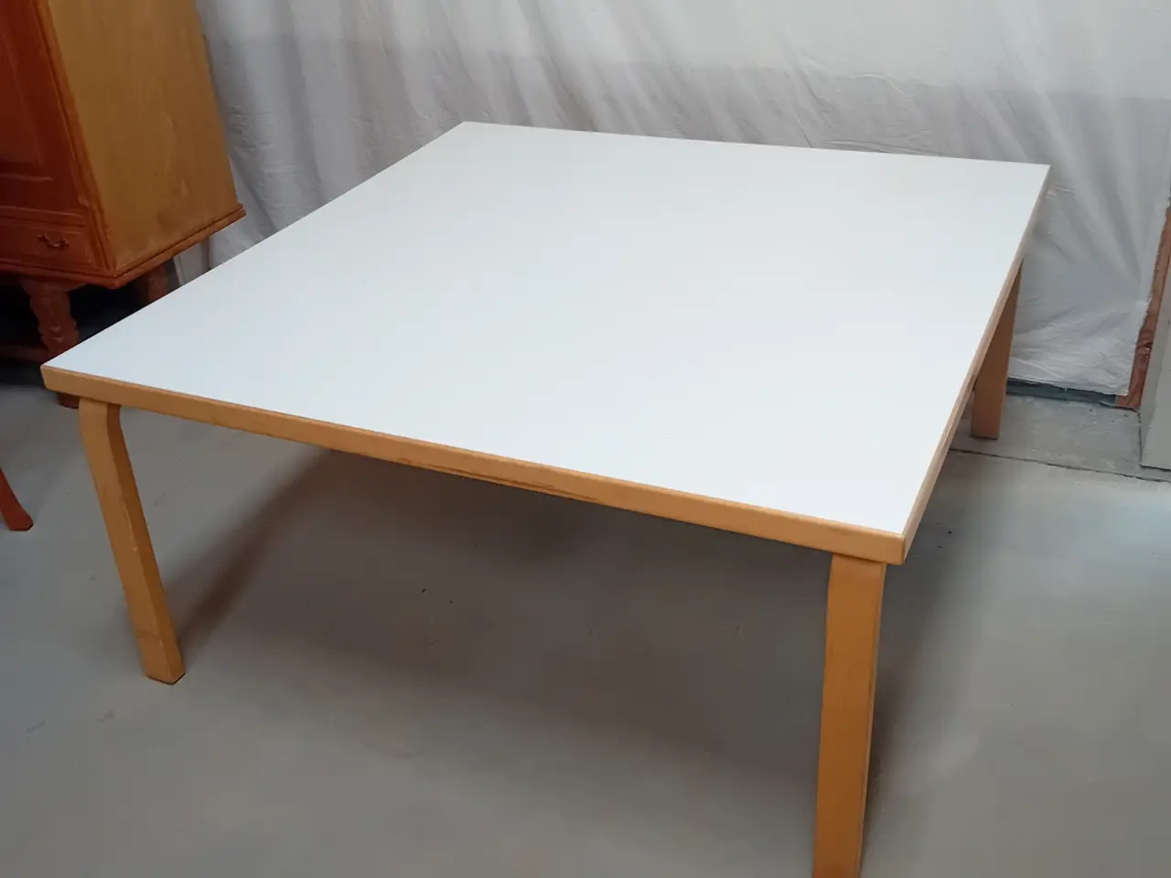 Billede 1 - Alvar Aalto hvidt lamineret sofabord