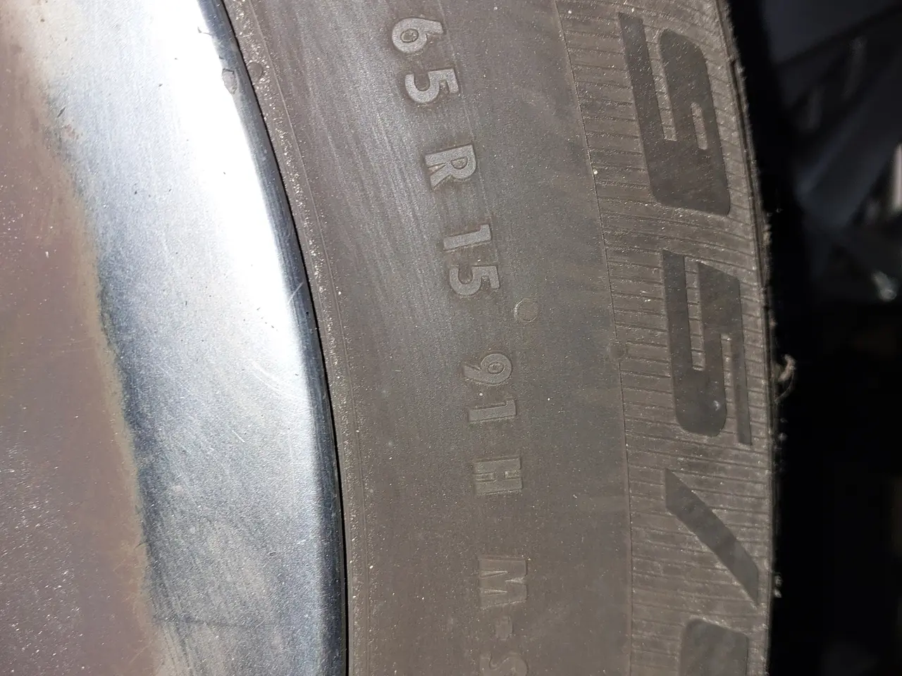 Billede 2 - 4 X alu vinter hjul til Peugeot 406