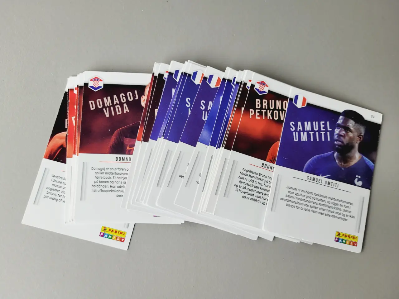Billede 6 - ⭐️: Panini Adrenalyn XL fodboldkort – Samling på 3