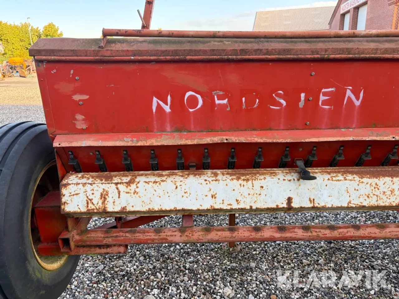 Billede 9 - Såmaskine Nordsten Exact-O-Matic med frøkasse. 1 styk