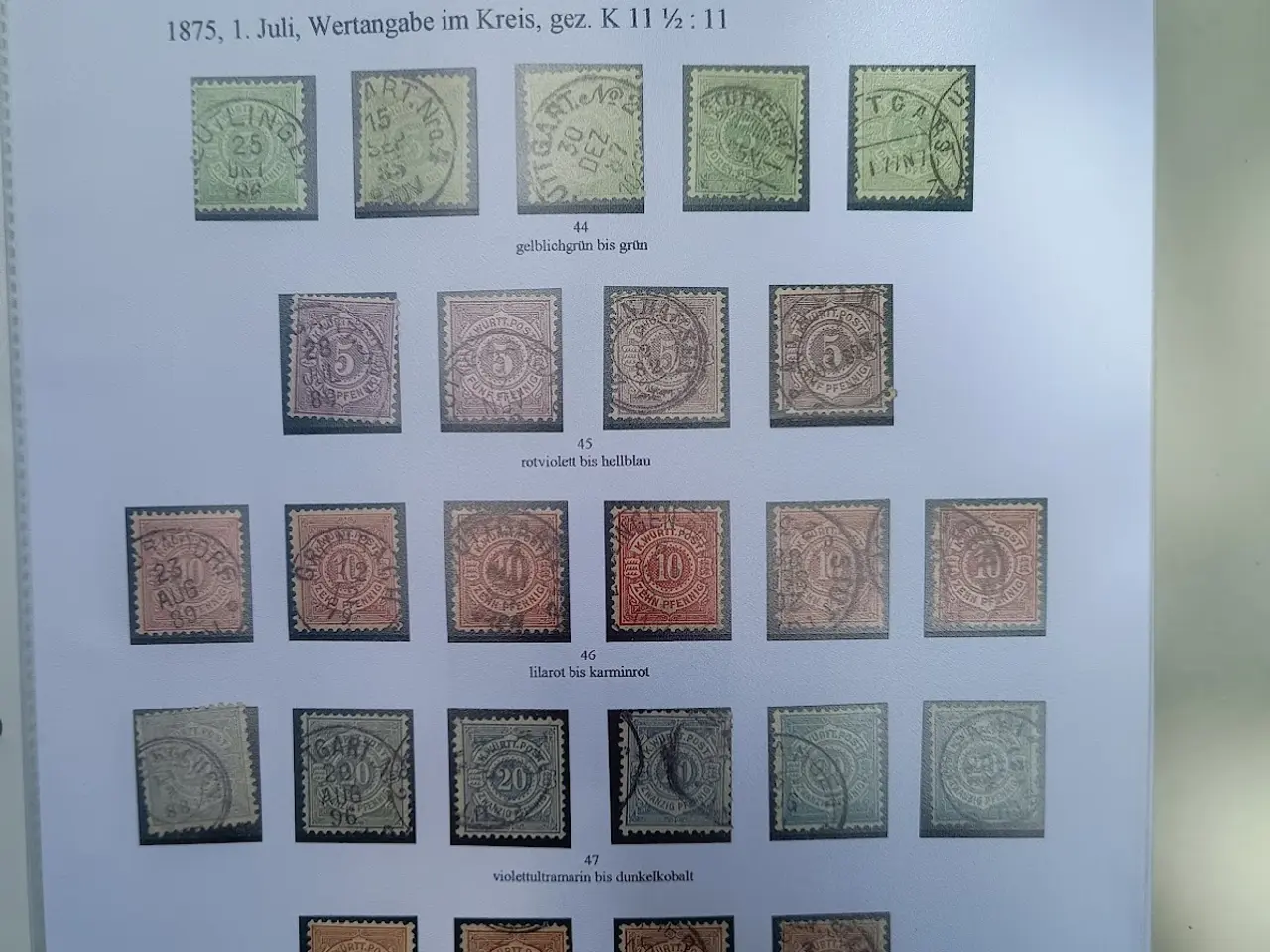 Billede 5 - Tysk Württemberg samling