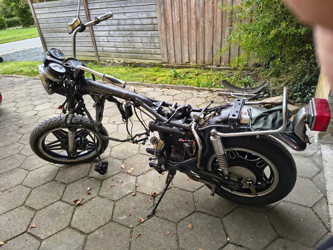 Billede 2 - Stel honda cx 500 med hollandsk papirer gratis