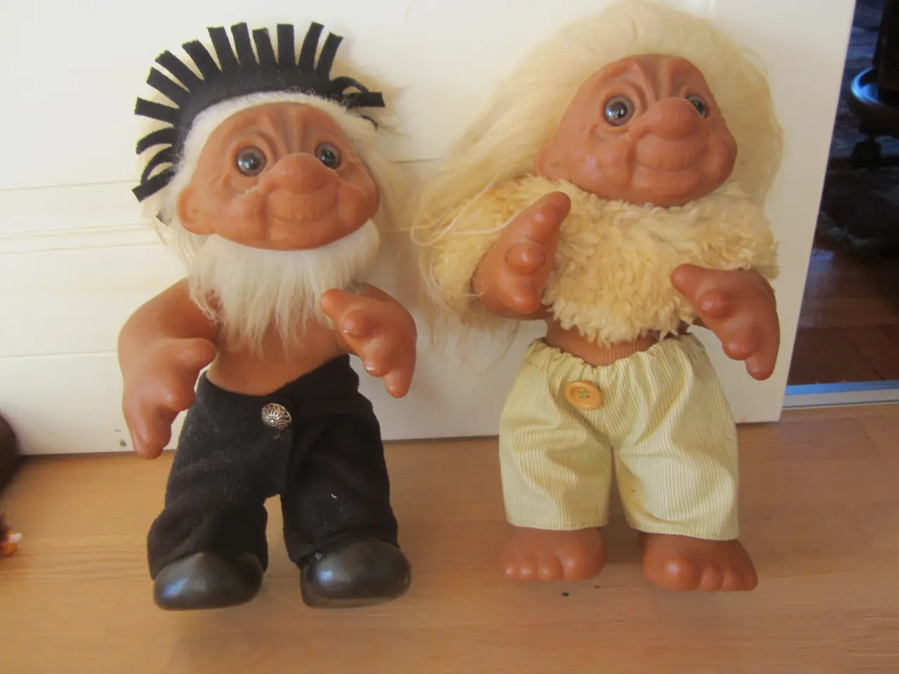 Billede 4 - 2 Dam trolde fra 1977 made in Denmark samlet