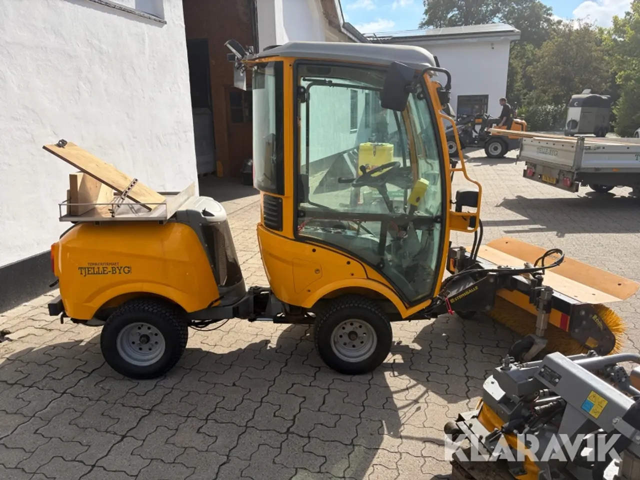 Billede 7 - Redskabsbærer Stiga Titan 740 DCR 4WD med tilbehør