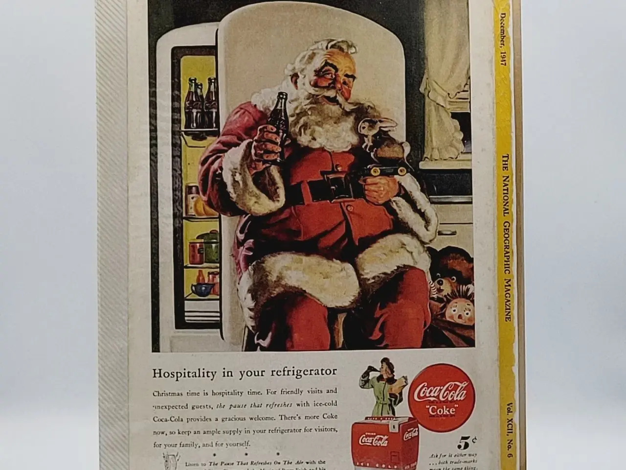 Billede 1 - ⭐️- Coca-Cola Reklame fra 1960'erne