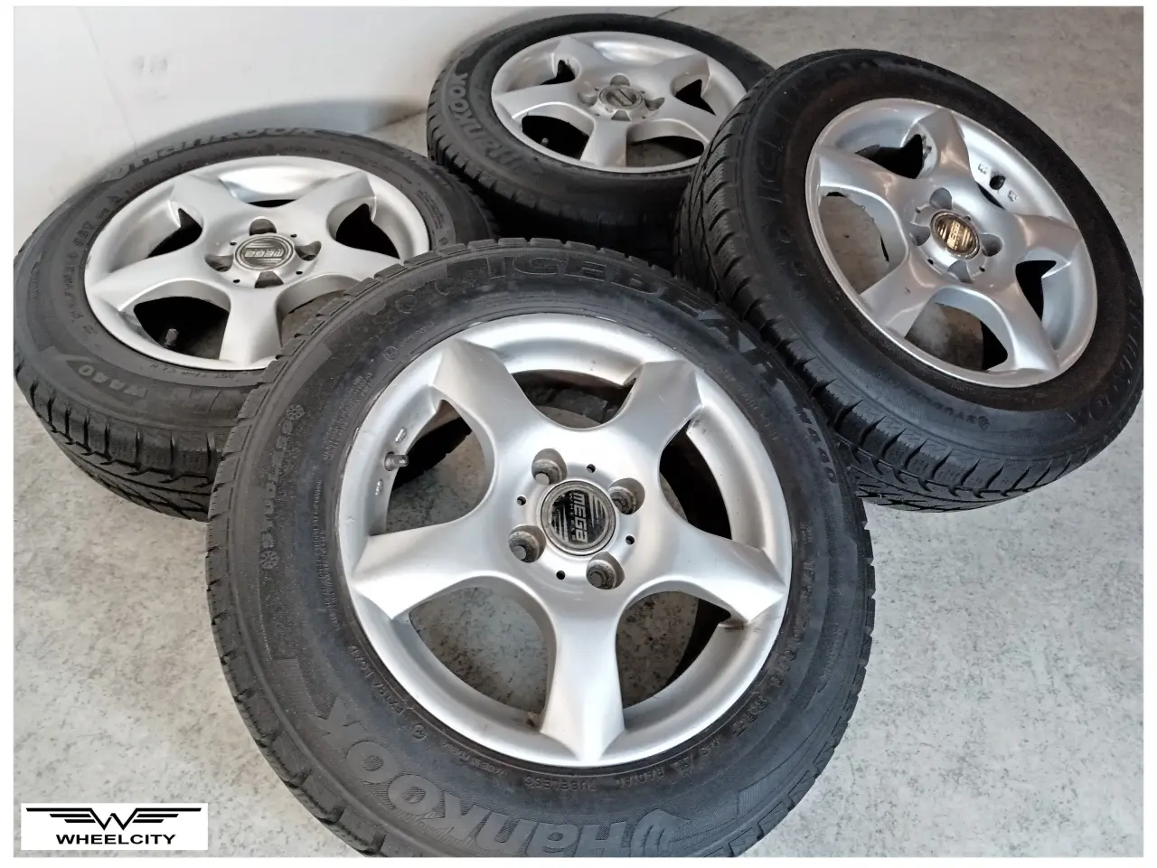 Billede 1 - 4x100 14" ET35 MegaWheels vintersæt