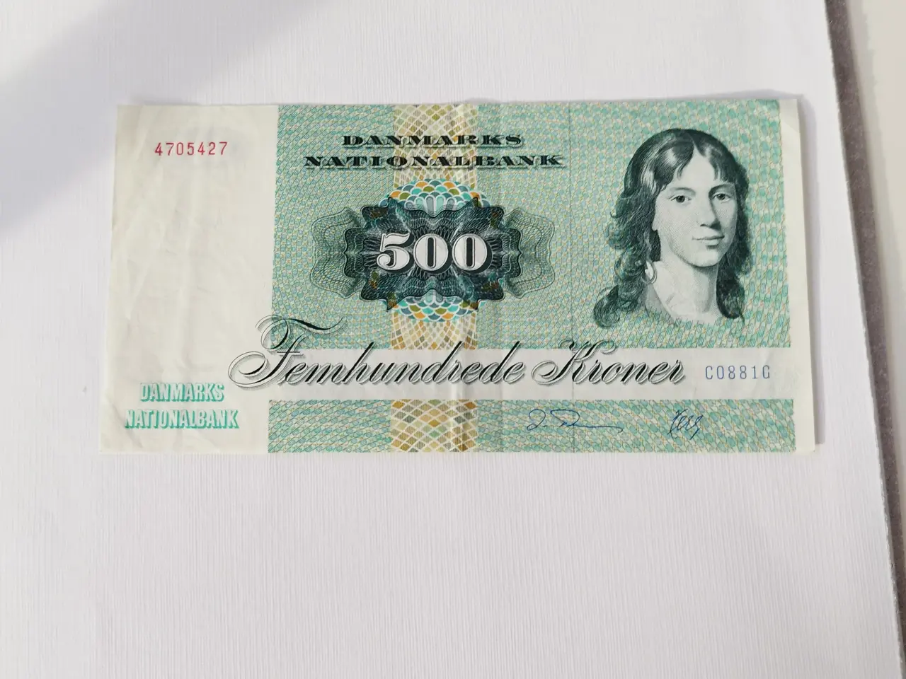 Billede 1 - Firben 500 kr - fra 1980 