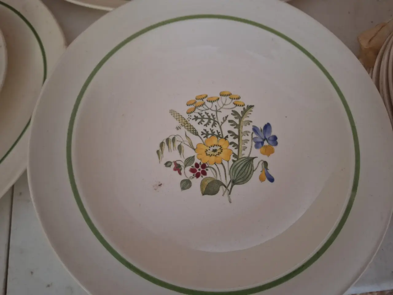 Billede 3 - Spisestel til 12 personer Flora