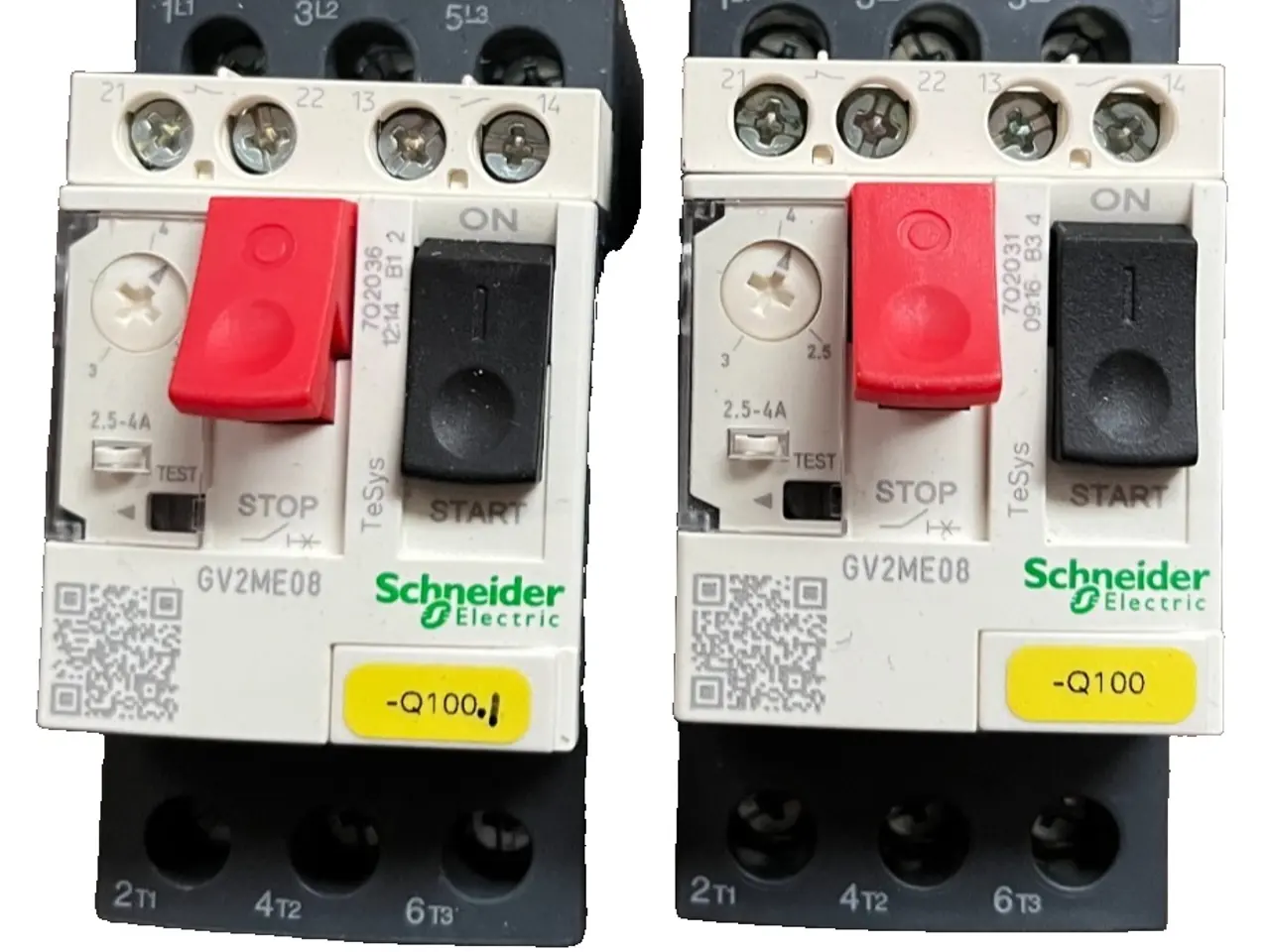 Billede 1 - Schneider GV2ME08 Motor automatsikring 2.5–4 A 3P