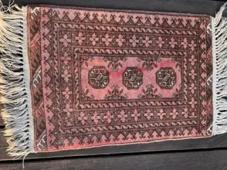 Ægte tæppe i 90 x 52 cm (A)