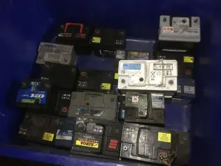 Bil batterier fra 150kr