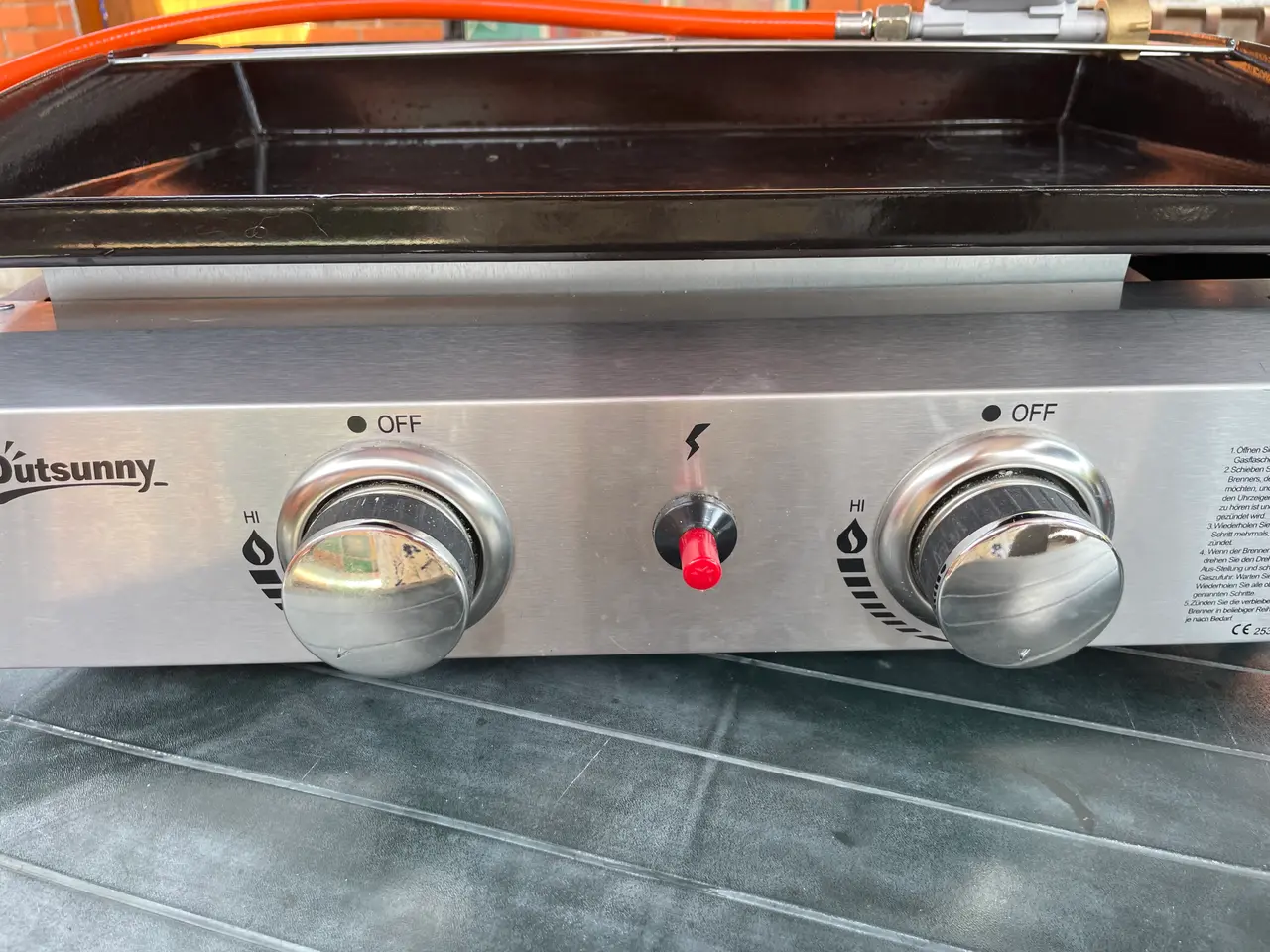 Billede 2 - Gas grill/stegplade