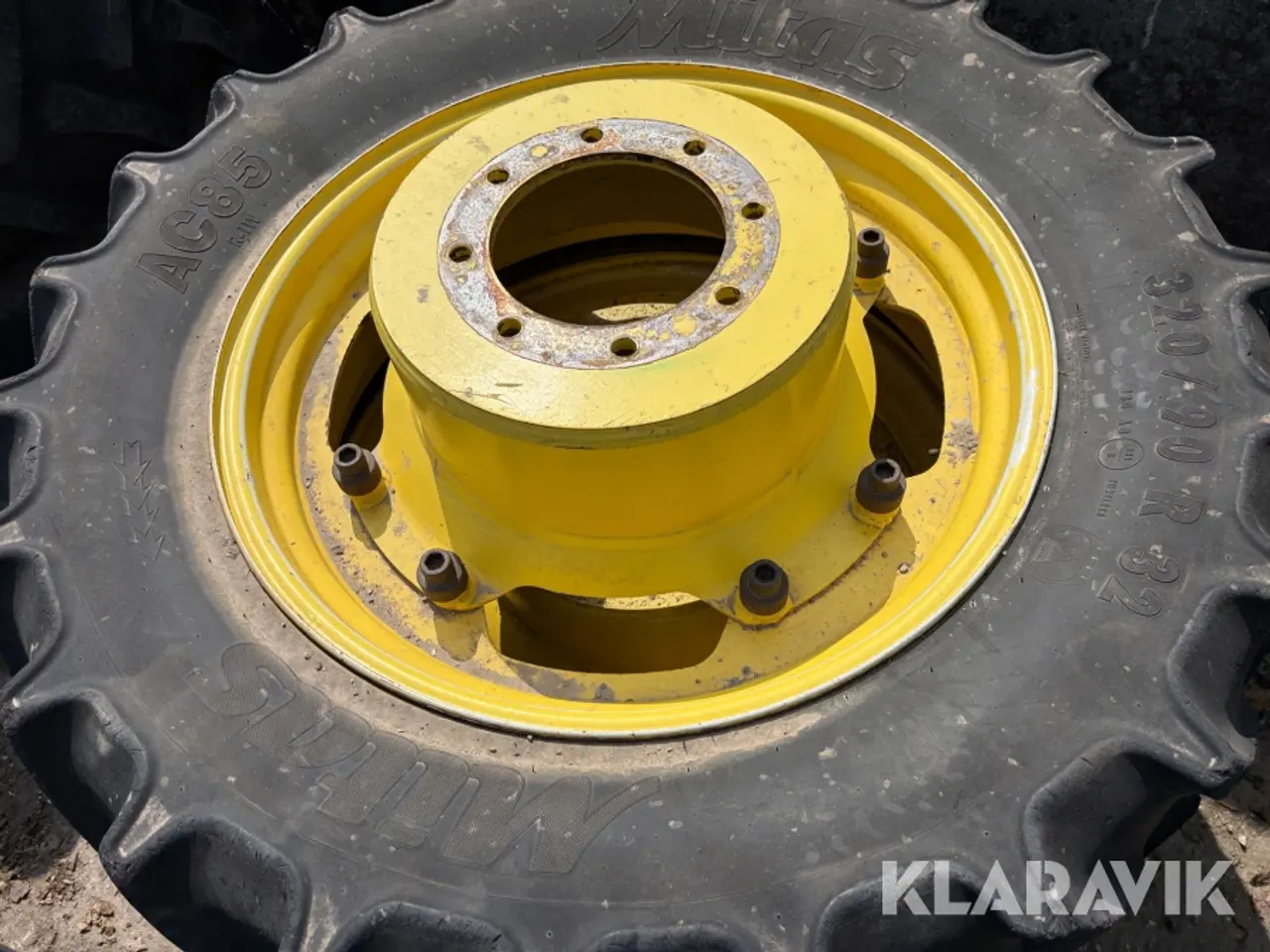Billede 7 - Sprøjtehjul Mitas 4 styk - fra John Deere 6620
