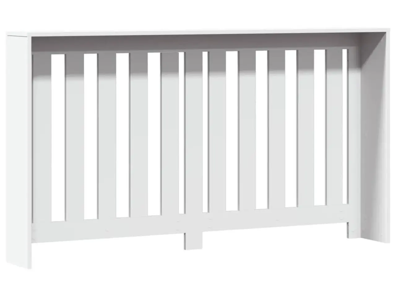 Billede 5 - Radiatorskjuler 149x20x82 cm konstrueret træ hvid