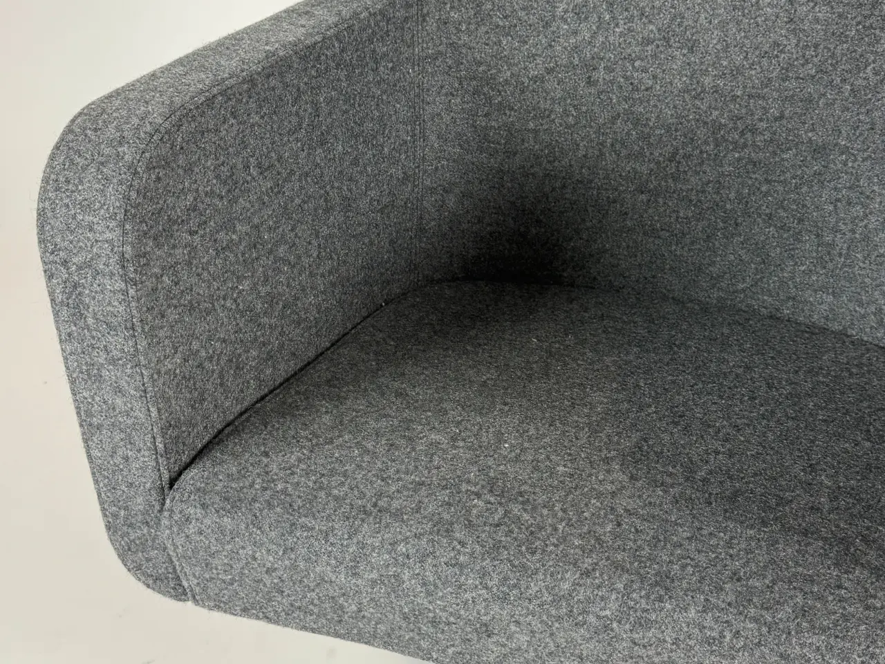 Billede 8 - Four Design Harc Tub High Back Loungestol – Mørkegrå med Antracit Stel