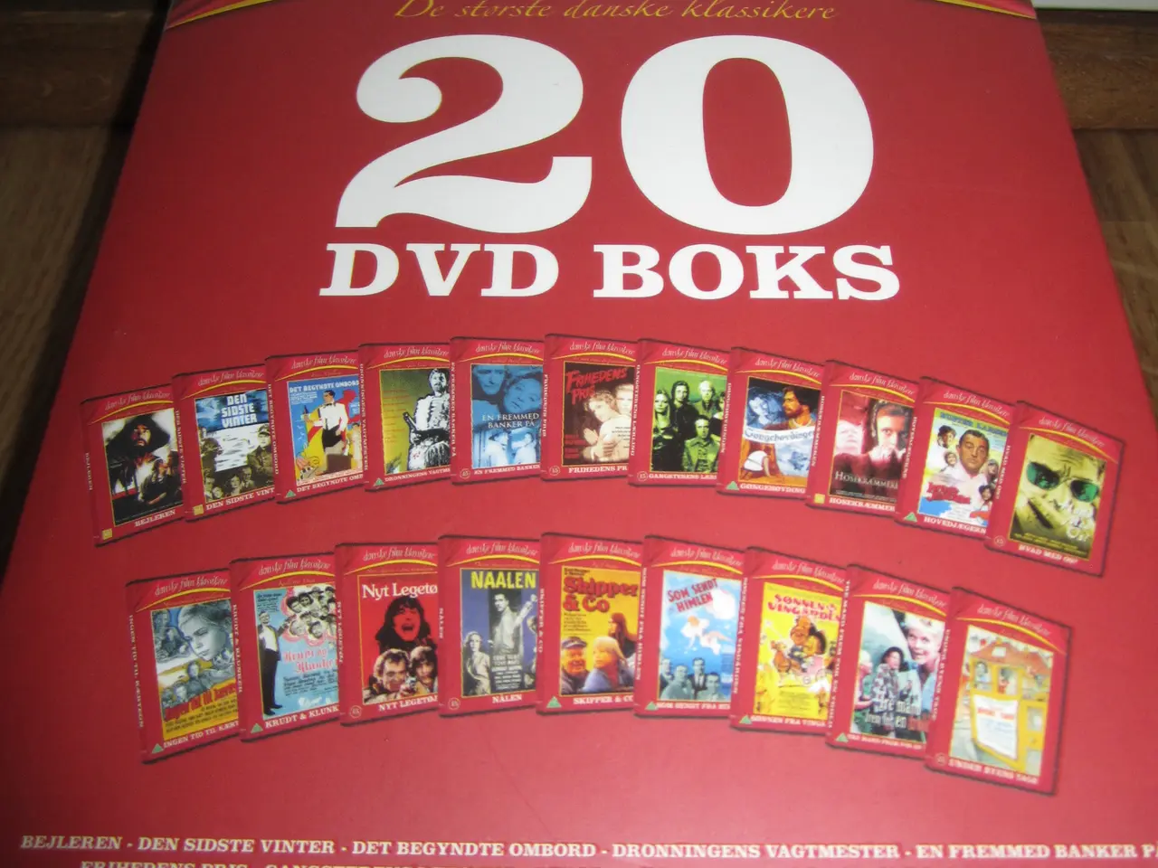 Billede 1 - 20 DVD BOKS. Danske klassikere.