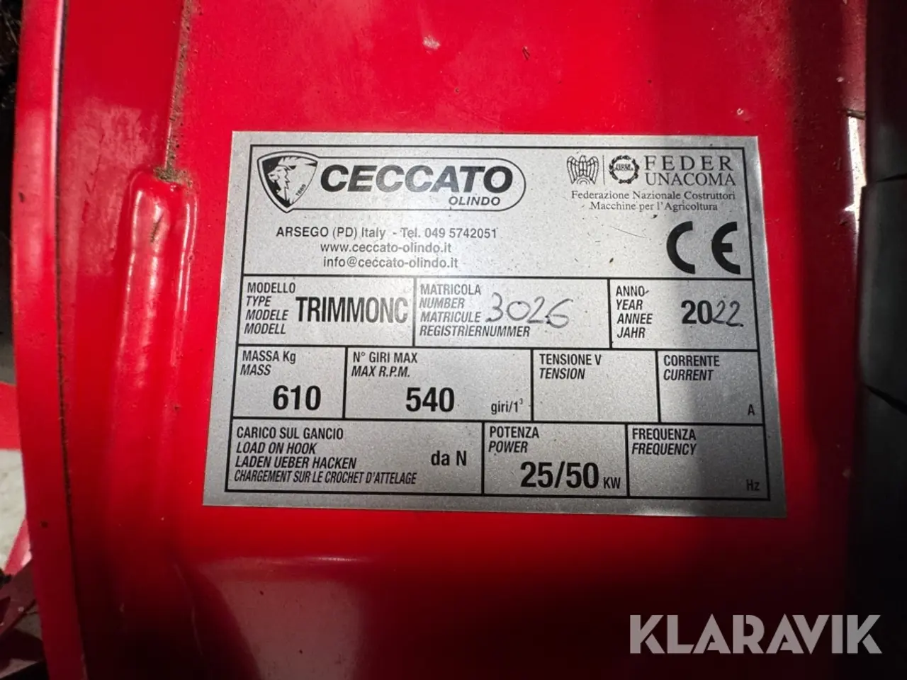 Billede 5 - Flishugger Ceccato Trimmonc