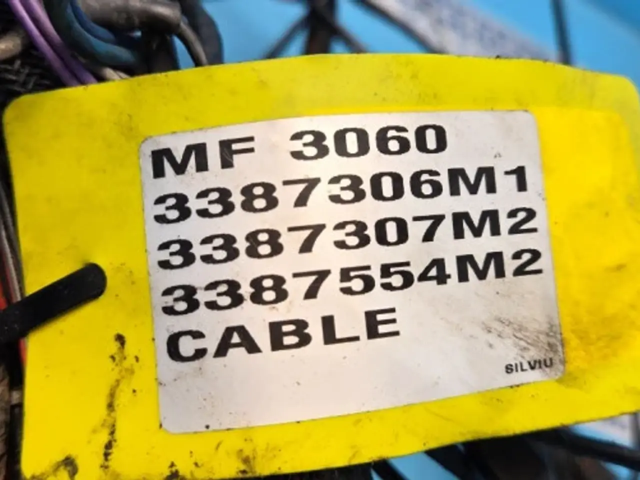 Billede 3 - Massey Ferguson 3060 Ledningsnet 3387306M1