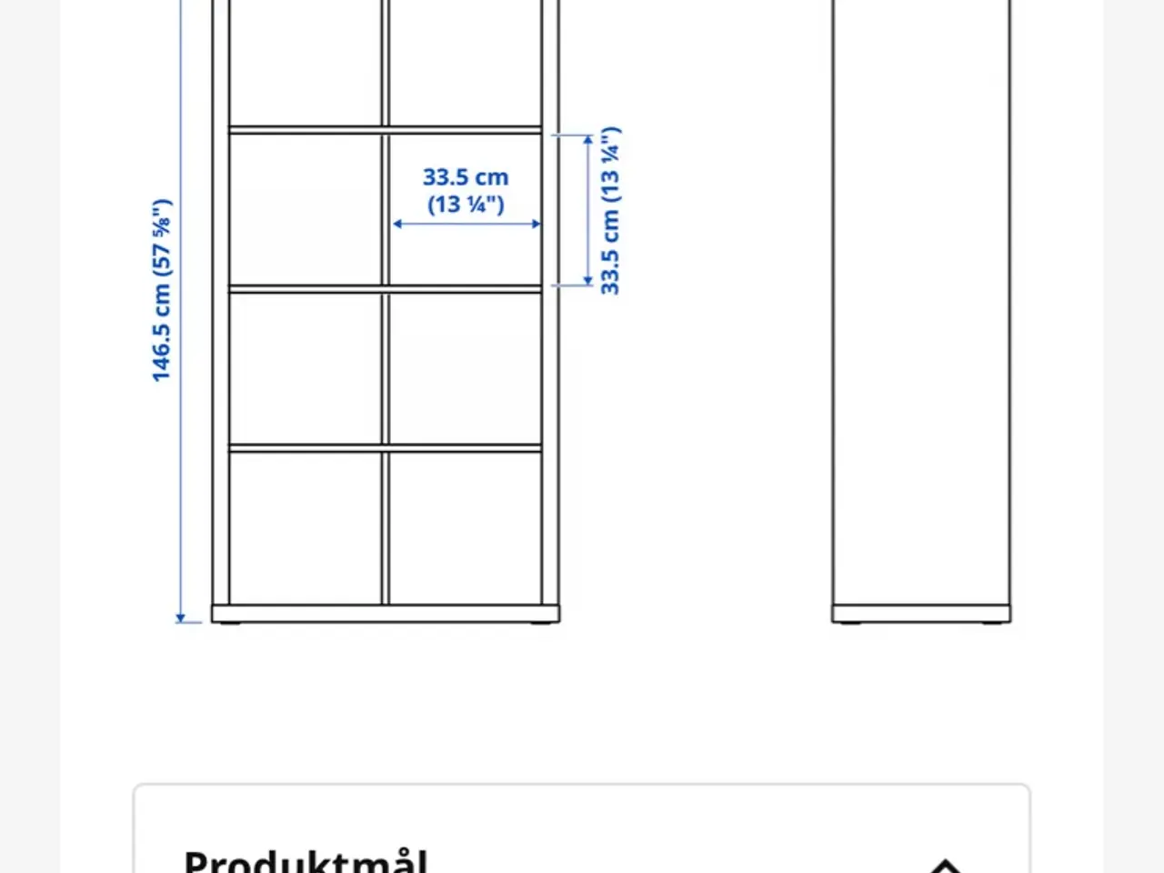 Billede 4 - Ikea kallax reol⚠️