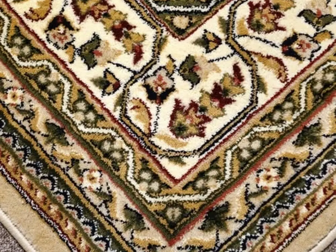 Billede 4 - Orientalsk Lotos MIR Tæppe – 240 x 340 cm – Beige