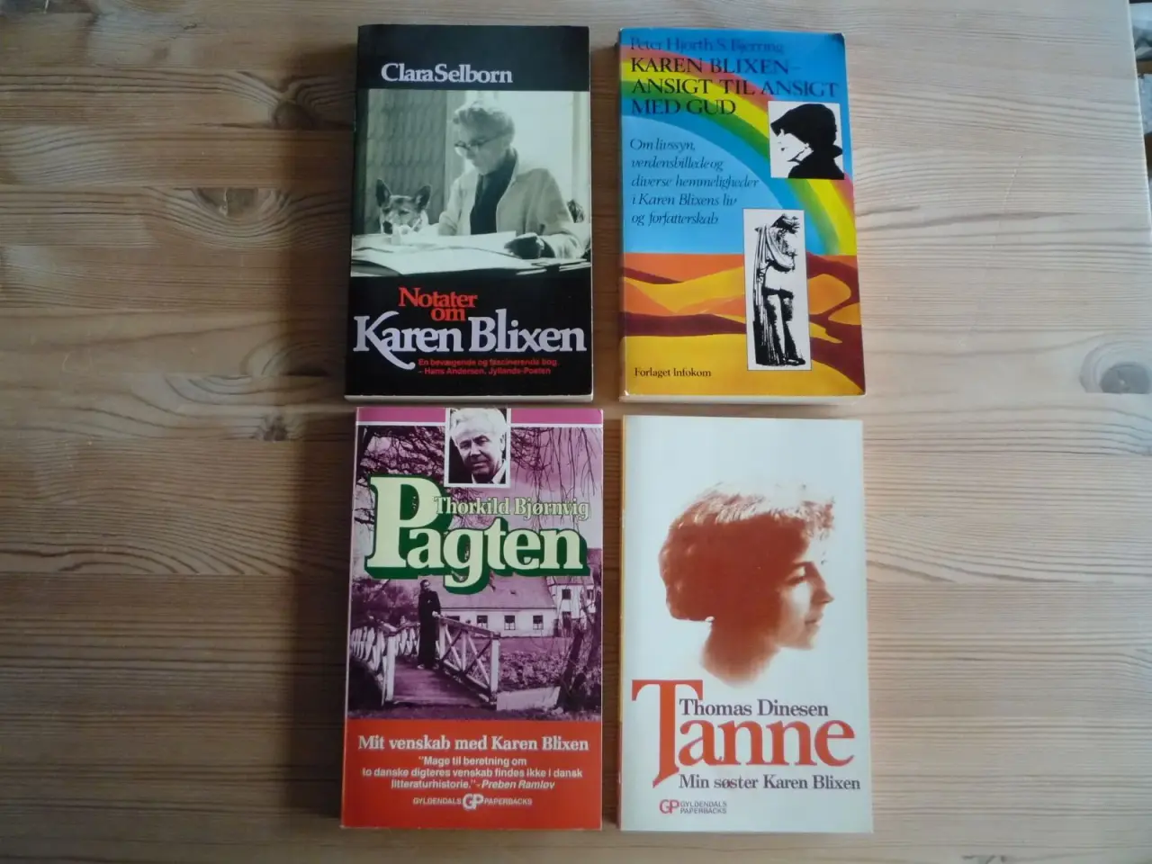 Billede 1 - 4 bøger vedr. Karen Blixen