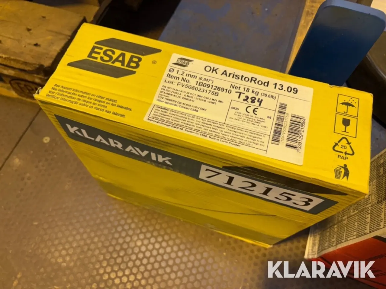 Billede 1 - Svejsetråd ESAB OK AristoRod 13.09