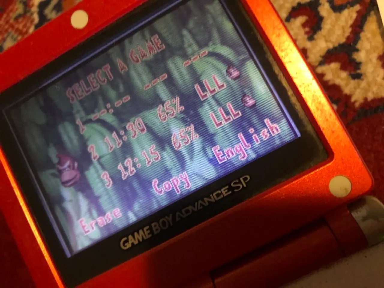 Billede 3 - Game Boy Advance SP, Super Mario Edition + Donkey