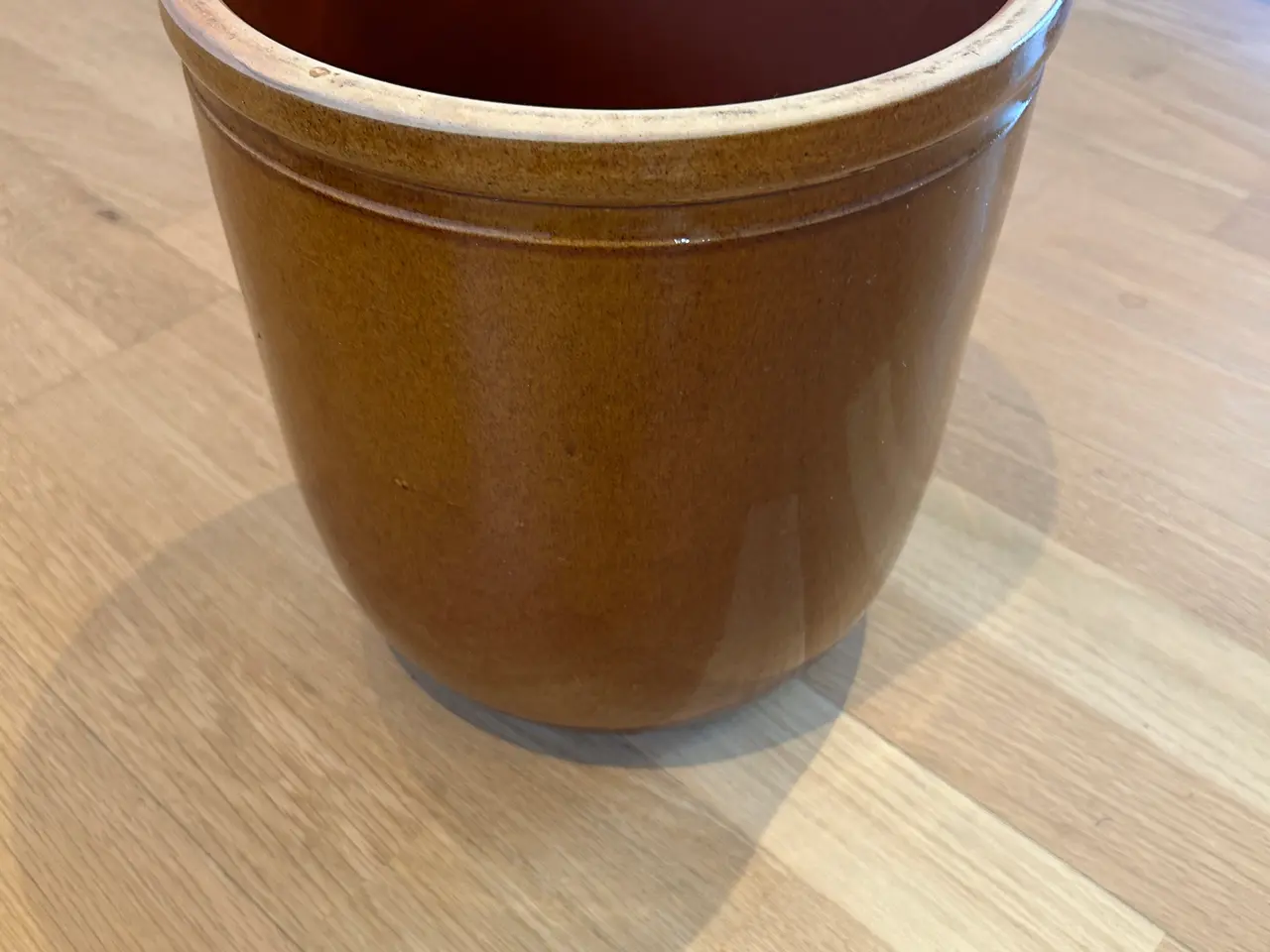 Billede 4 - 9 stk Knabstrup brune syltekrukker, RETRO