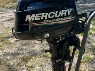Mercury 6 HK Påhængsmotor–som ny, kun kørt 3 gange