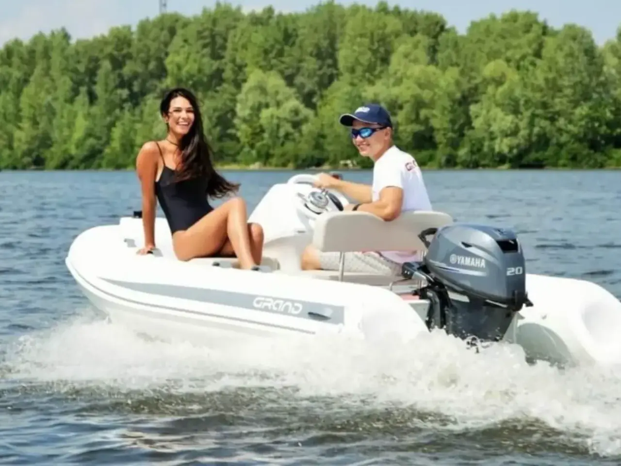 Billede 1 - Grand RIB 330T 20hk Yamaha Børn må sejle