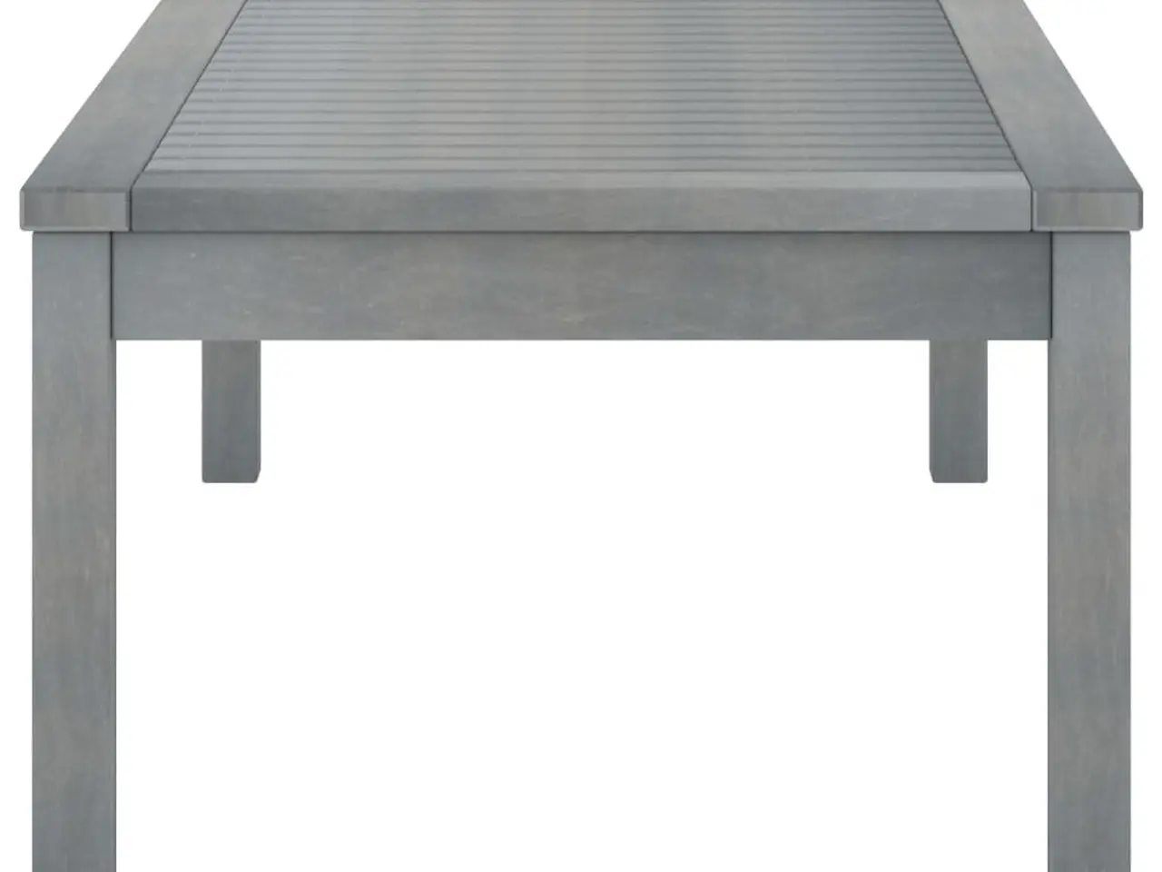Billede 3 - Sofabord til haven 100 × 50 × 33 cm - massivt akacietræ, grå