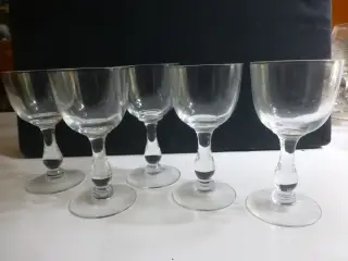 Alma Portvin Glas 4+1 Holmegård/Kastrup