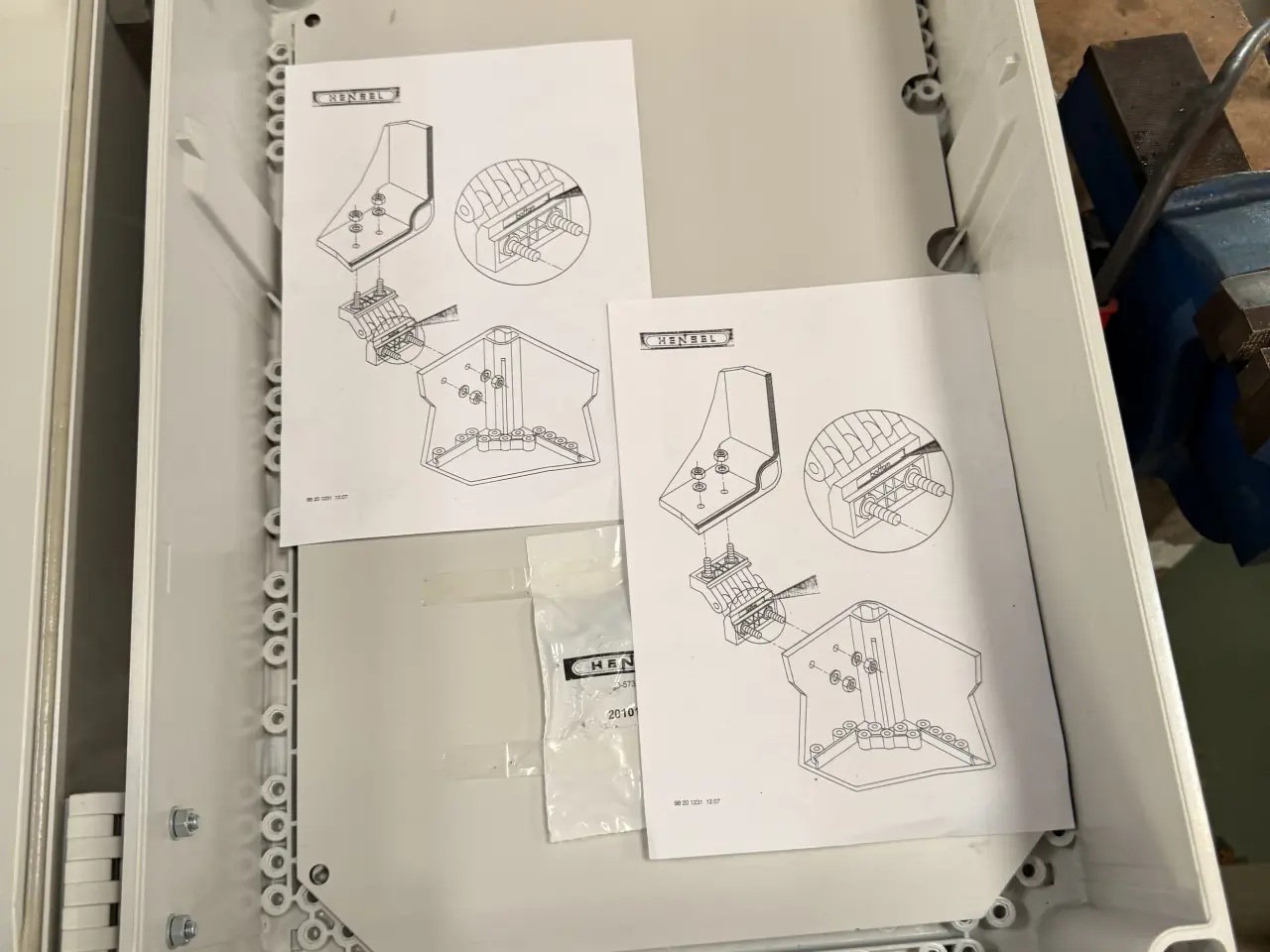 Billede 3 - Hensel mi-system elkasse